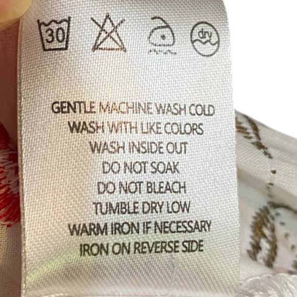 Beulah Style Tiered Rose Embroidered Maxi Dress Size S - Picture 11 of 13